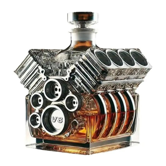 V8 Whiskey Decanter